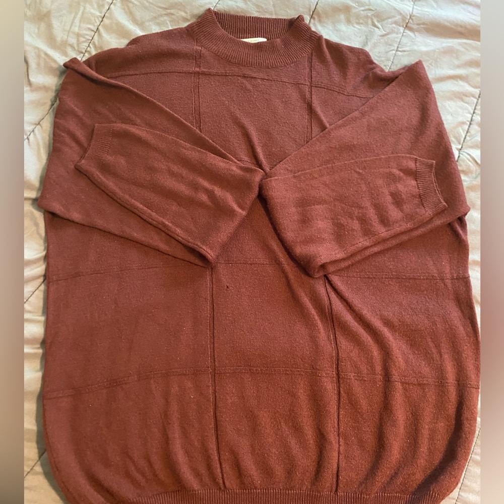 Unisex Burgundy Sweater